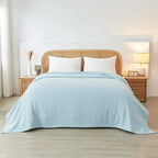 Egyptian Cotton Diamond Blanket Mélange Home