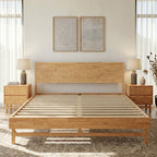 Elara Solid Wood Bed Frame