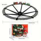 Electric Christmas Train Set 35" with Lights and Sounds - House Of Avana