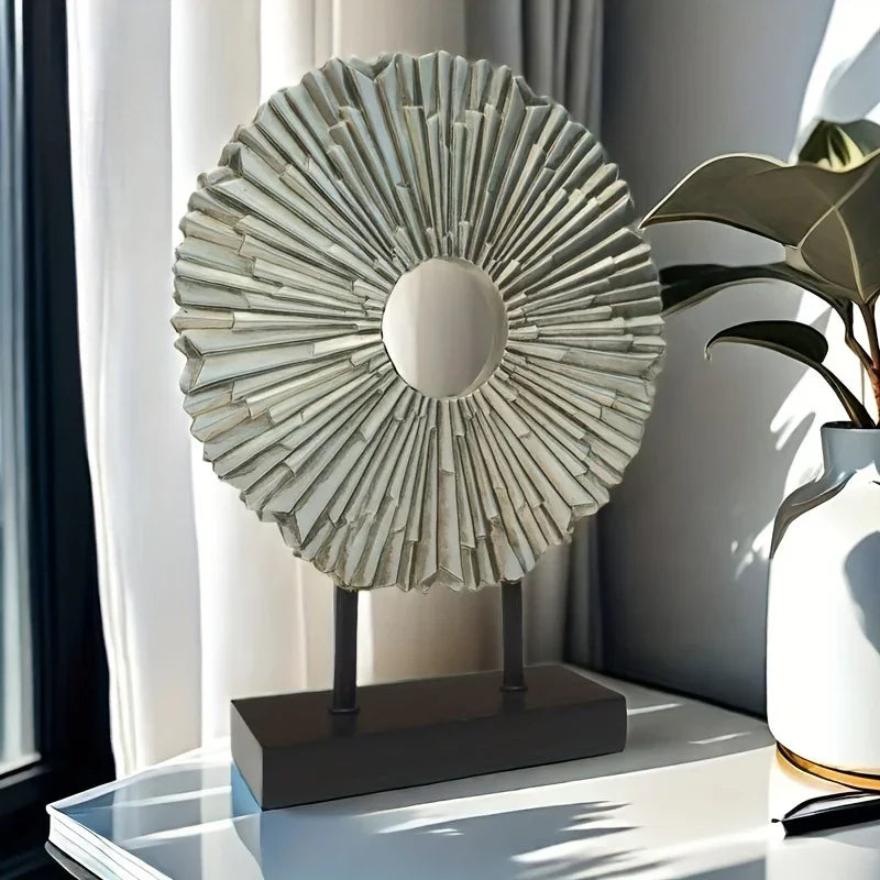 Elegant Sunflower Tabletop Figurine - House Of Avana