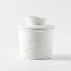 Elegant Marble-textured Ceramic Butter Dish with Lid - Waterproof, Heat-resistant, Ideal for Serving... - House Of Avana [[SKU:HOA-SRV-403]]