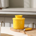 Elegant Marble-textured Ceramic Butter Dish with Lid - Waterproof, Heat-resistant, Ideal for Serving... - House Of Avana
