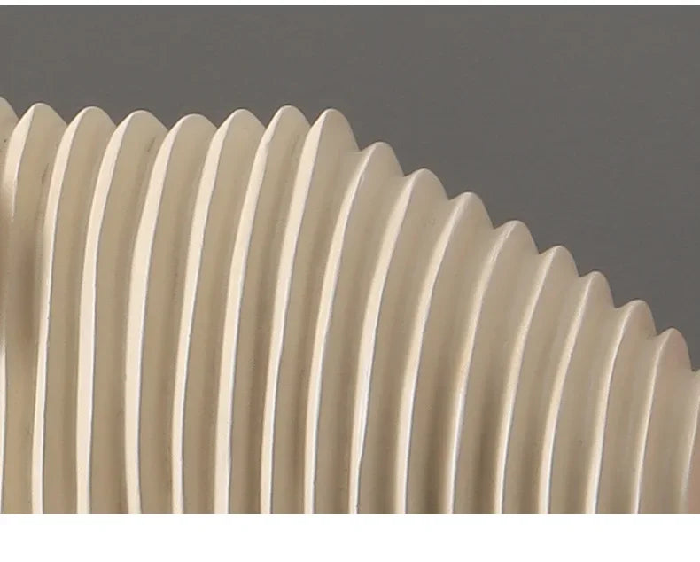 Elephant Figurine - Abstract Striped Decor, alternate view - House Of Avana