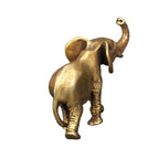 Antique Miniature Elephant Figurines, back view - House Of Avana