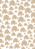 Cute Elephant Printed Canopy - House Of Avana