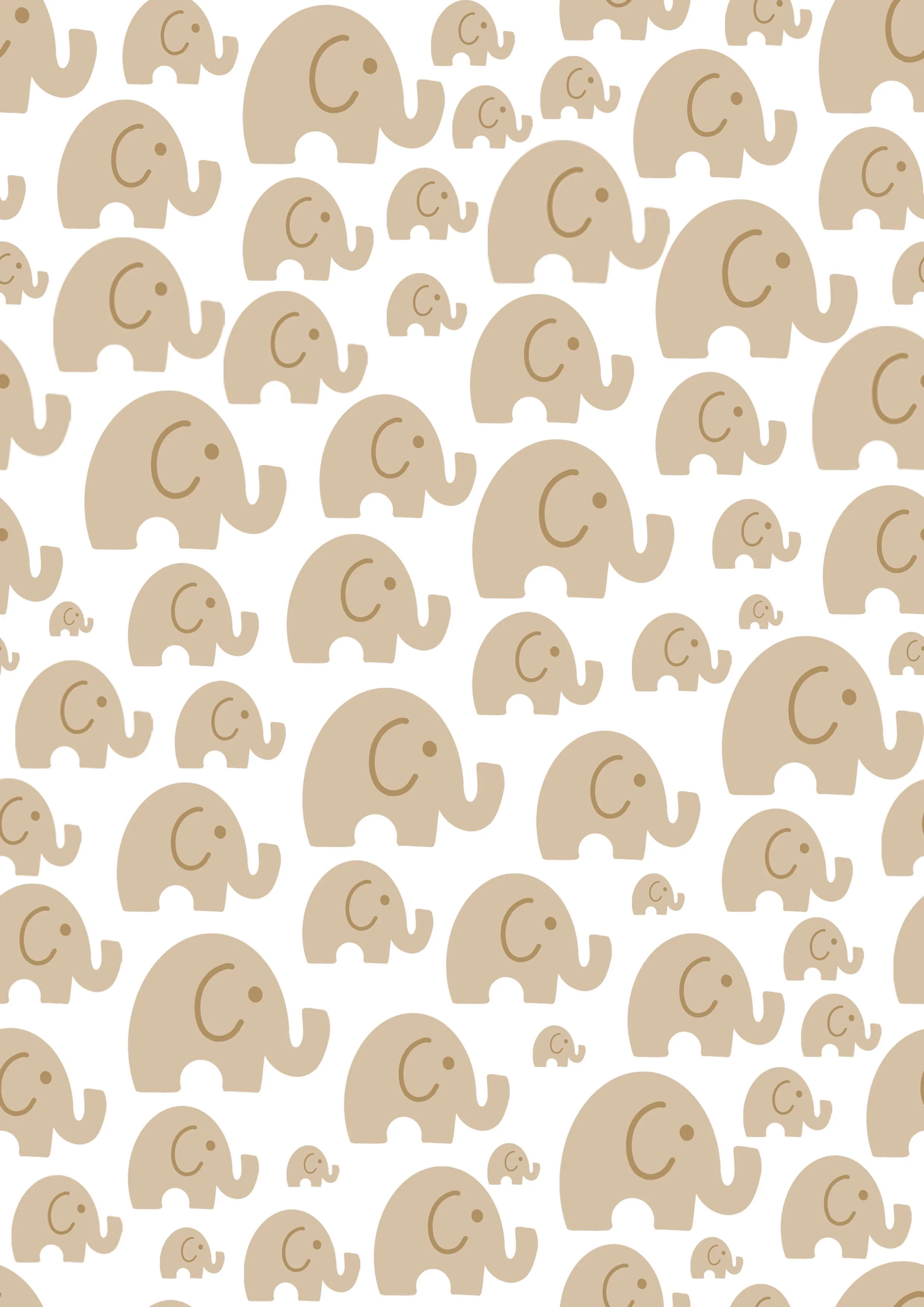 Cute Elephant Printed Canopy - House Of Avana