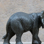 Lifelike Elephant Figurine Sculpture - Exquisite Resin Wild Animal Decor for Living Room, Desktop & Wine Cabinet Display with Realistic Details and Vibrant Colors - House Of Avana