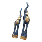 S Elephant Statues Resin Elephant Figurine Animal Sculpture Animal Sculpture Ornaments for Dorm - House Of Avana