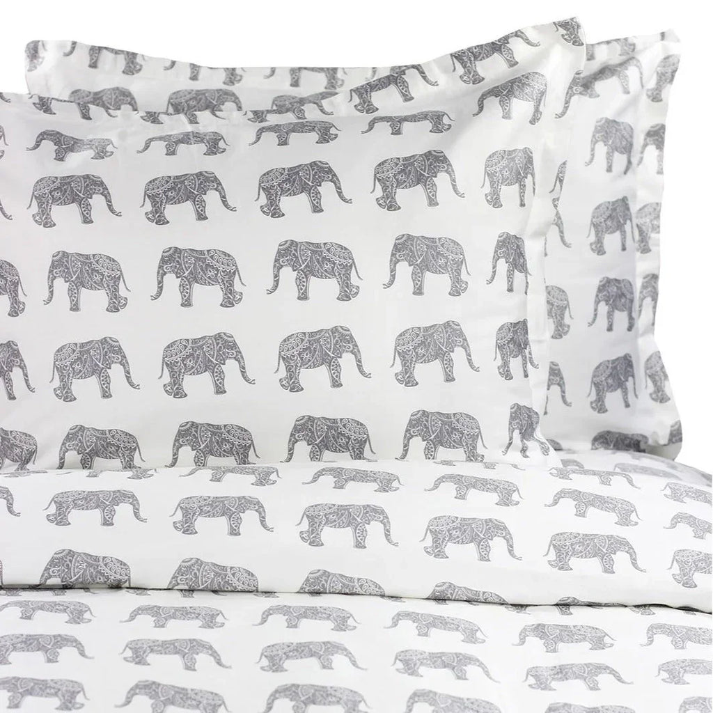 Elephants Duvet Set Mélange Home