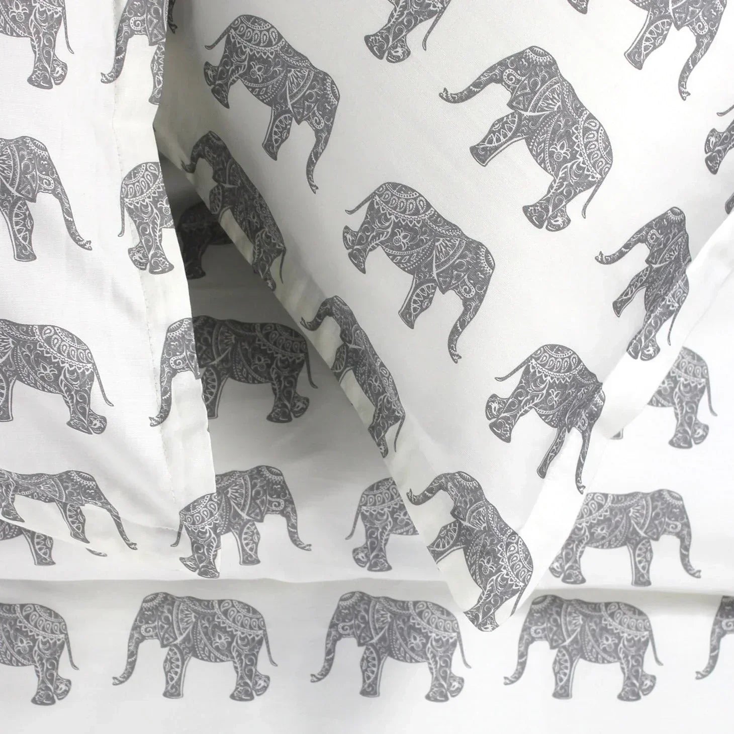 Elephants Duvet Set Mélange Home