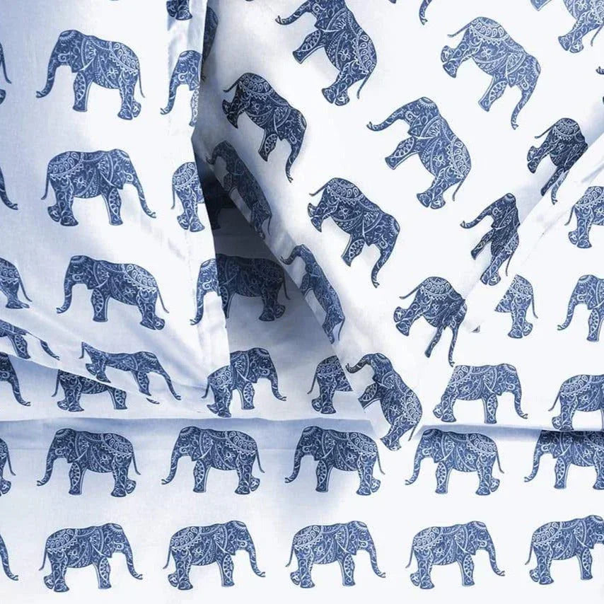 Elephants Duvet Set Mélange Home