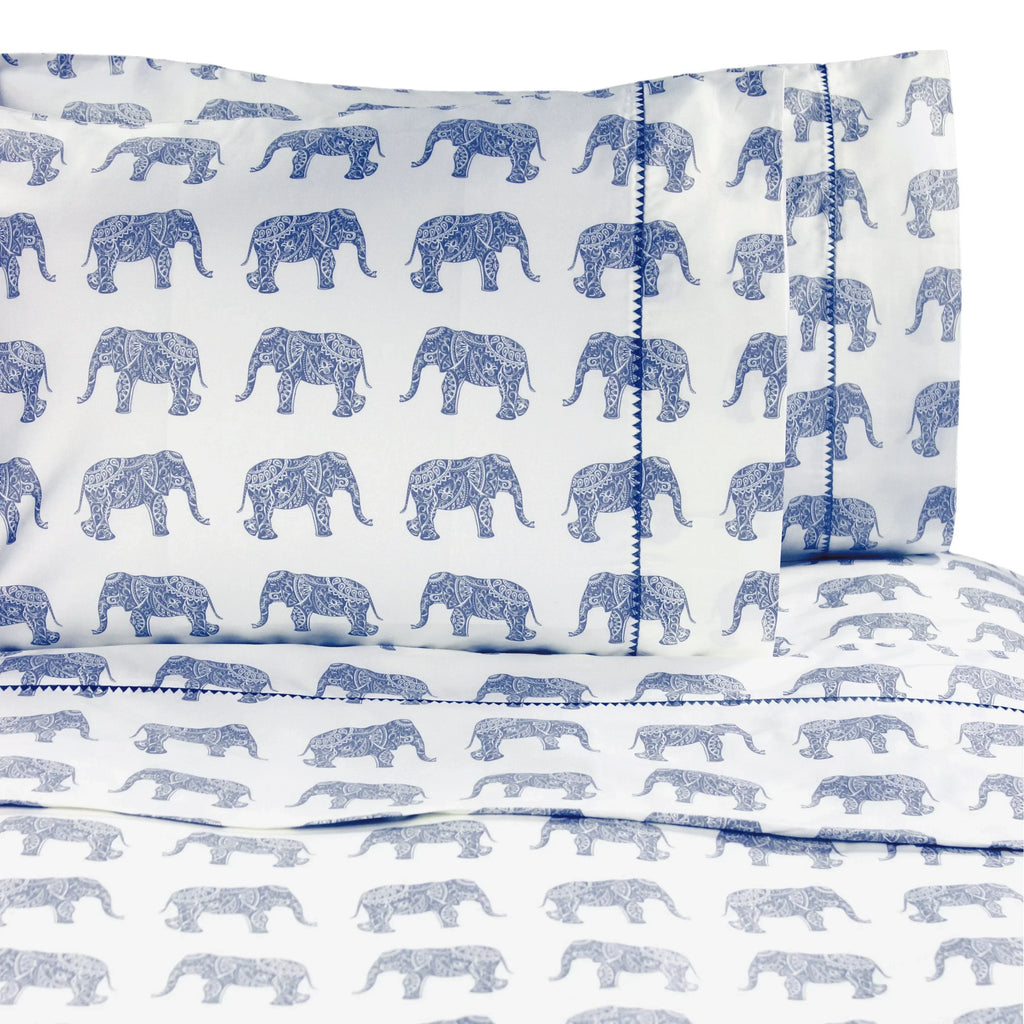 Elephants Sheet Set Mélange Home