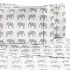 Elephants Sheet Set Mélange Home