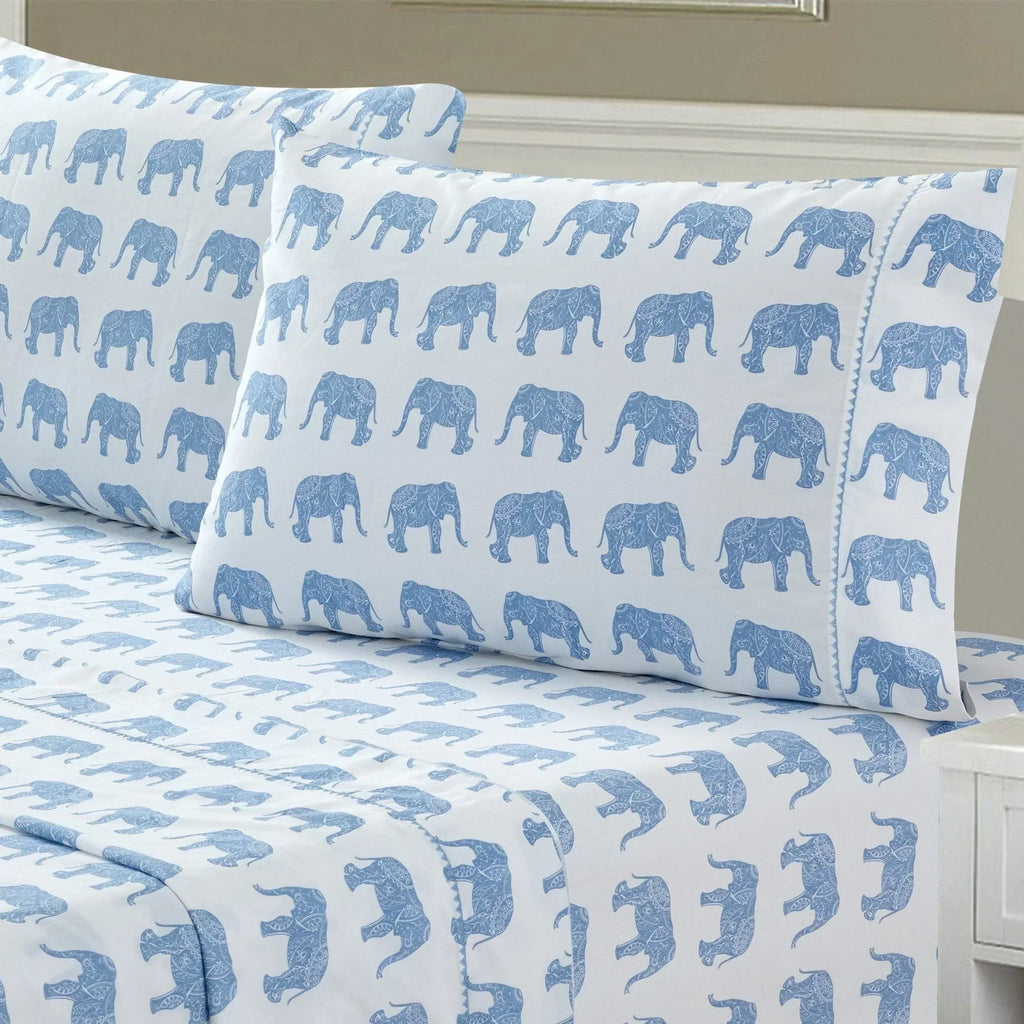 Elephants Sheet Set Mélange Home
