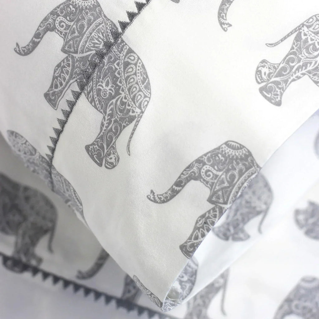 Elephants Sheet Set Mélange Home