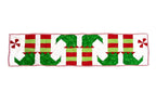 Elf Feet Christmas Table Runner Precut Quilt Kit Block Party Quilt Co