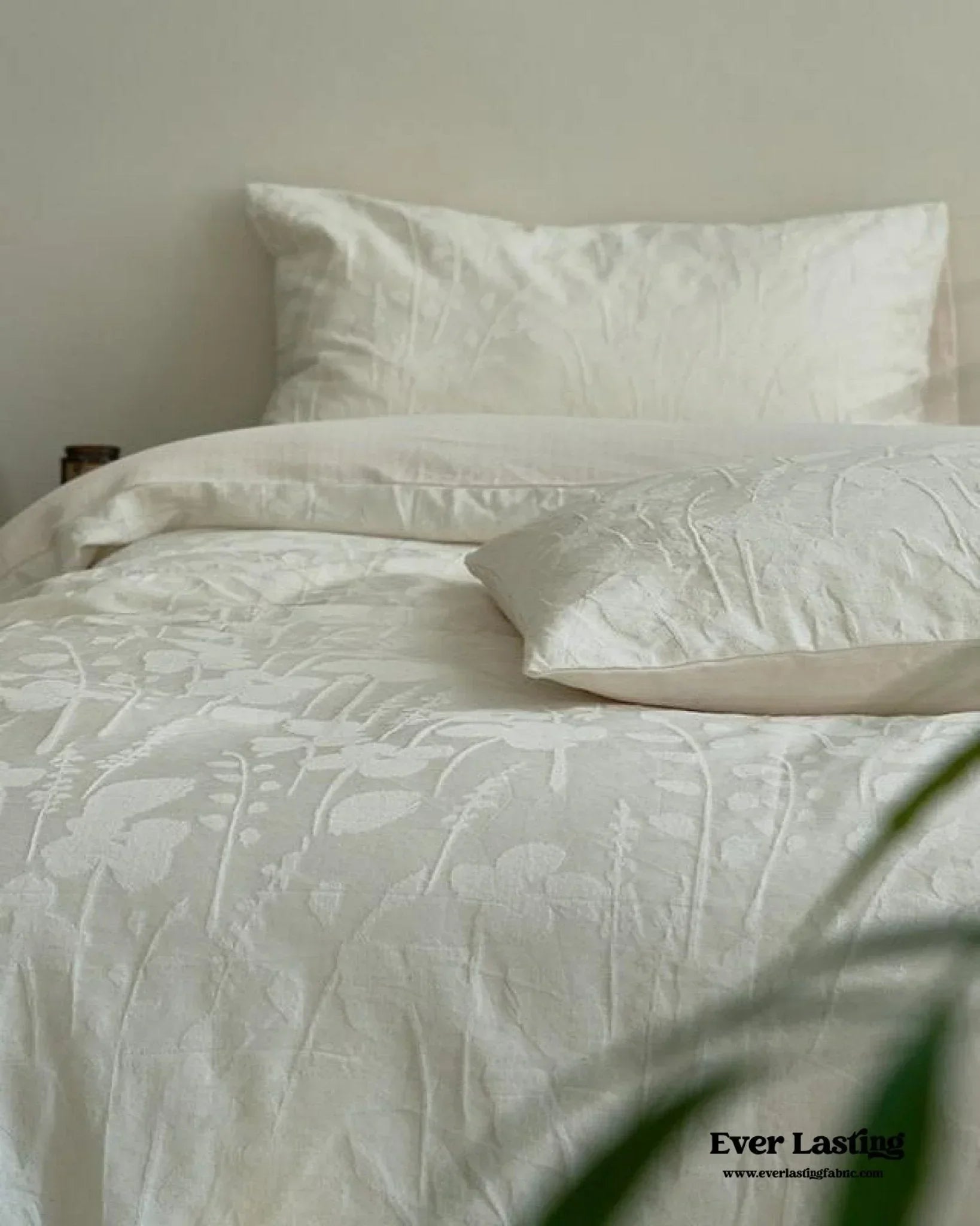 Elin Tencel Silky Jacquard Bedding Set / Bouquet Ever Lasting