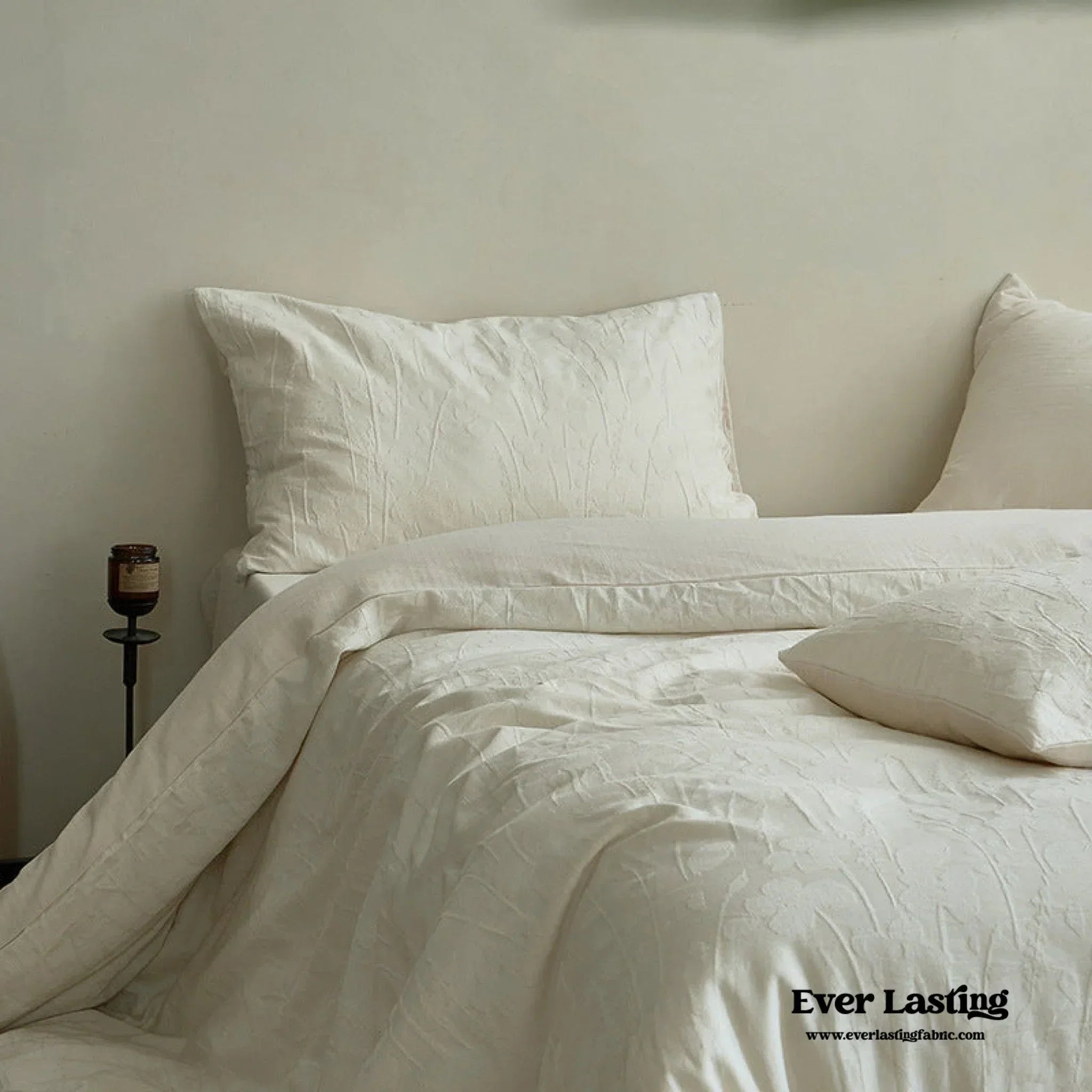 Elin Tencel Silky Jacquard Bedding Set / Bouquet Ever Lasting
