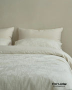 Elin Tencel Silky Jacquard Bedding Set / Bouquet Ever Lasting