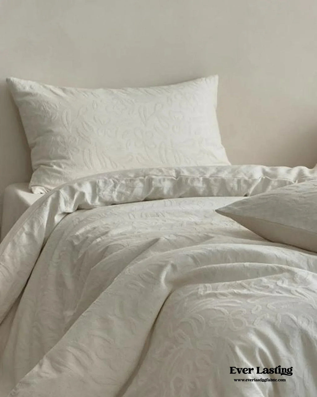 Elin Tencel Silky Jacquard Bedding Set / Bouquet Ever Lasting