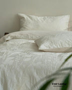 Elin Tencel Silky Jacquard Bedding Set / Garden Ever Lasting