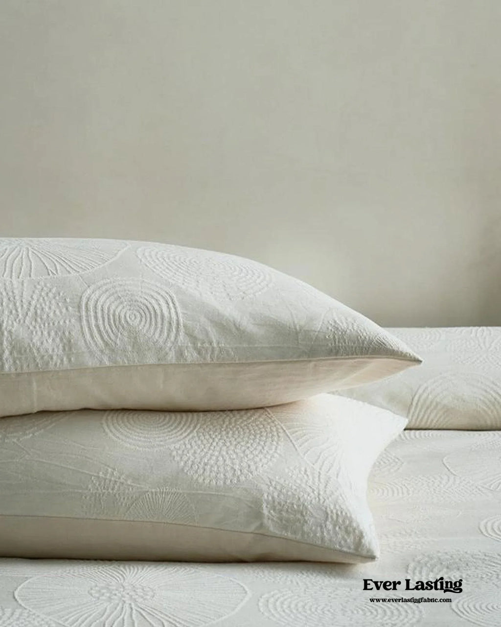 Elin Tencel Silky Jacquard Bedding Set / Garden Ever Lasting