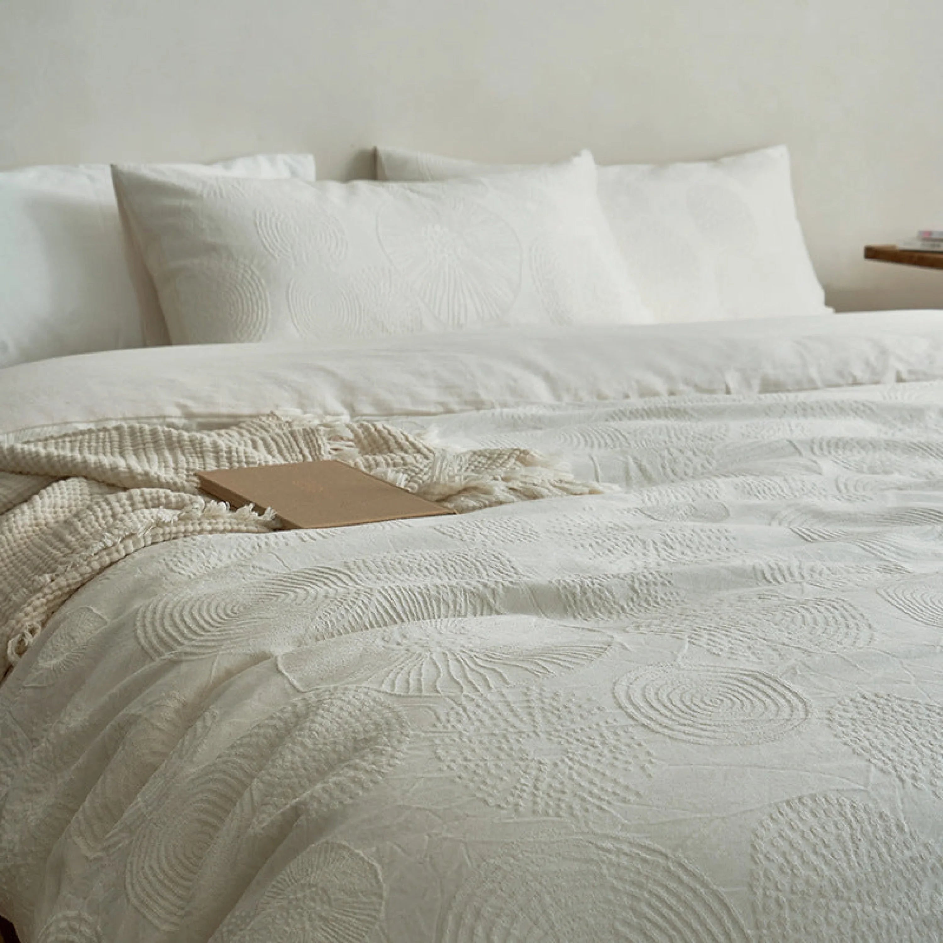 Elin Tencel Silky Jacquard Bedding Set / Garden Ever Lasting