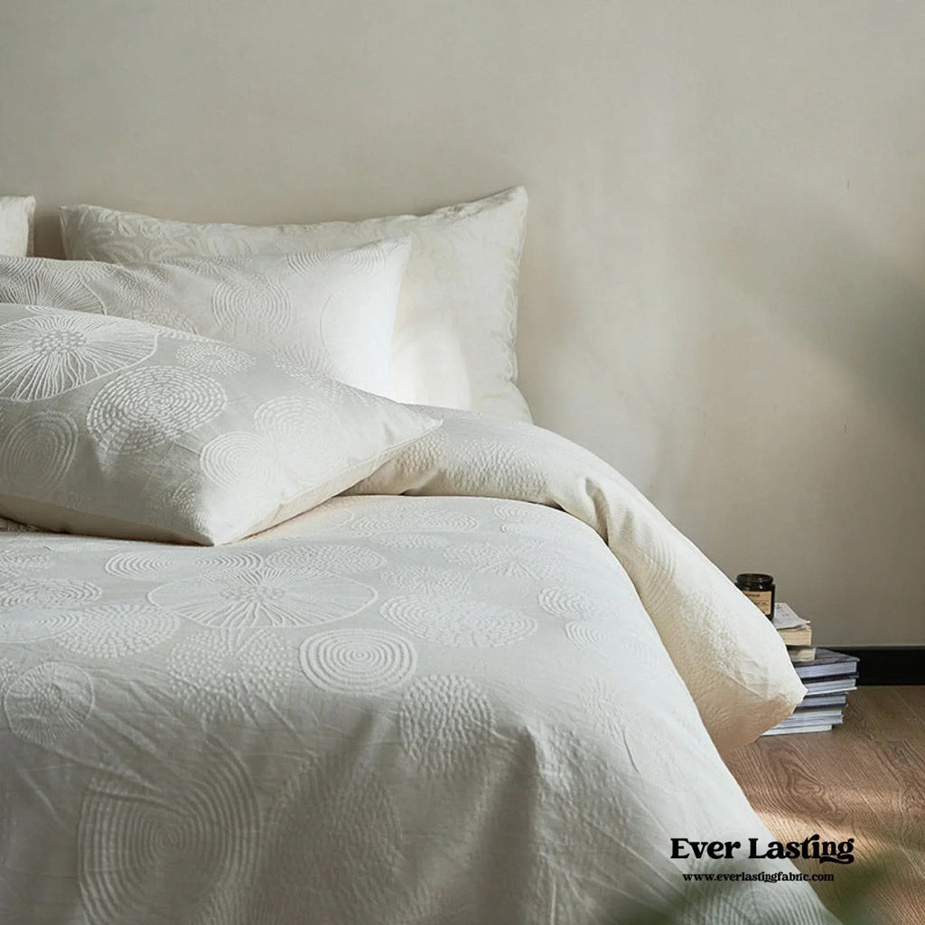 Elin Tencel Silky Jacquard Bedding Set / Sunrise Ever Lasting
