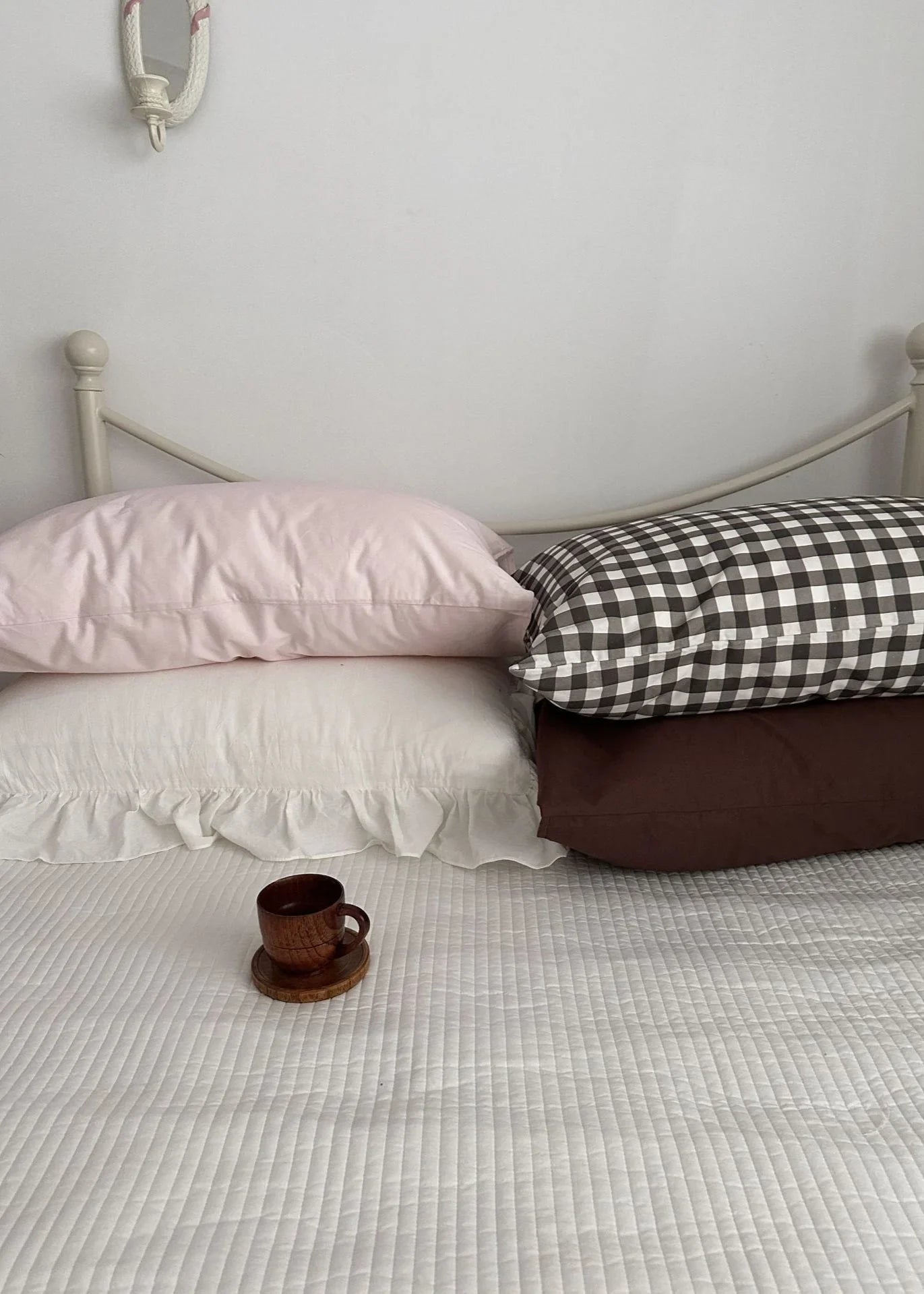 Ella Pure Cotton Pillowcases / White Ever Lasting
