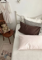 Ella Pure Cotton Pillowcases / White Ever Lasting