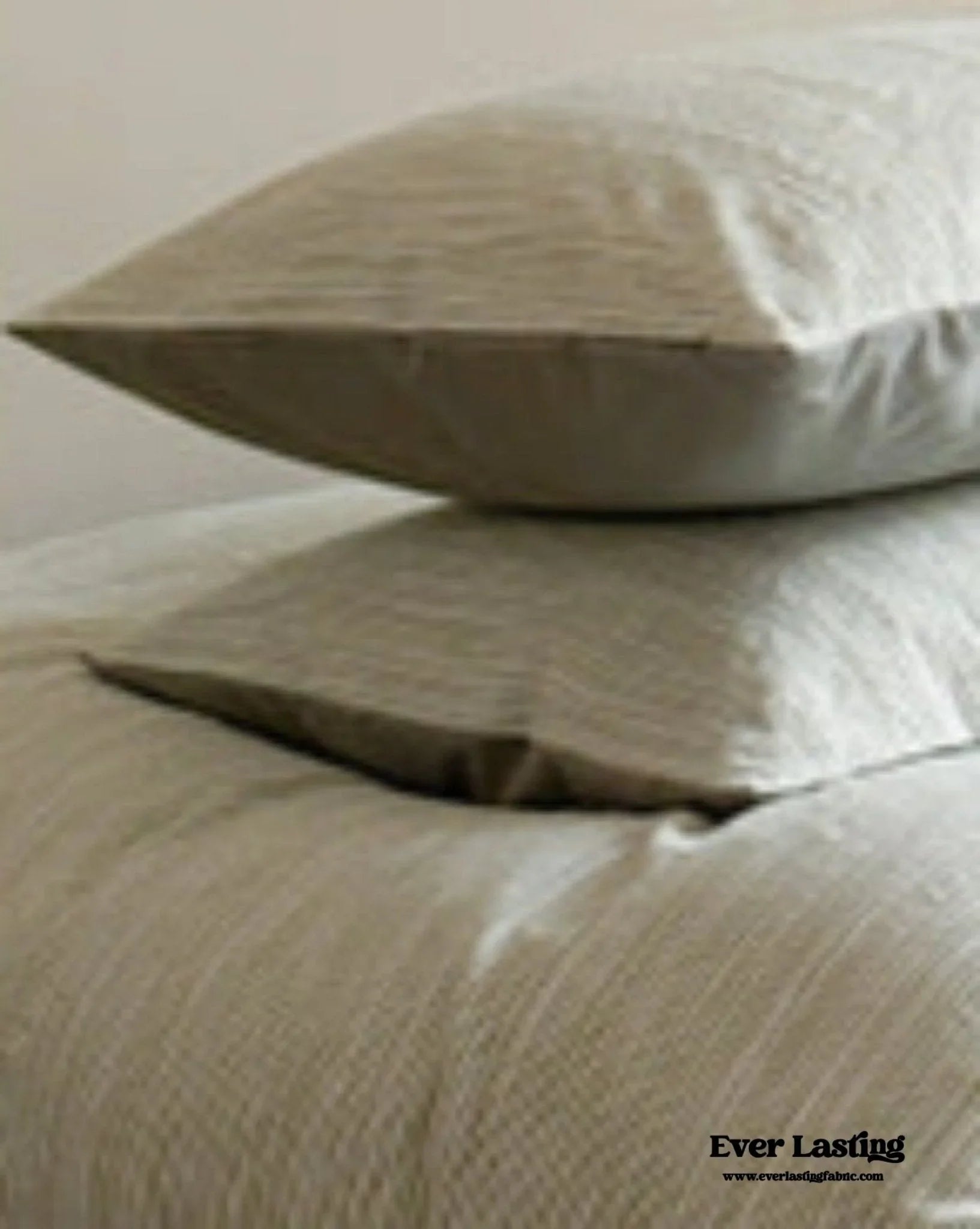 Emma Duo Striped Jacquard Bedding Set / Light Pink Ever Lasting