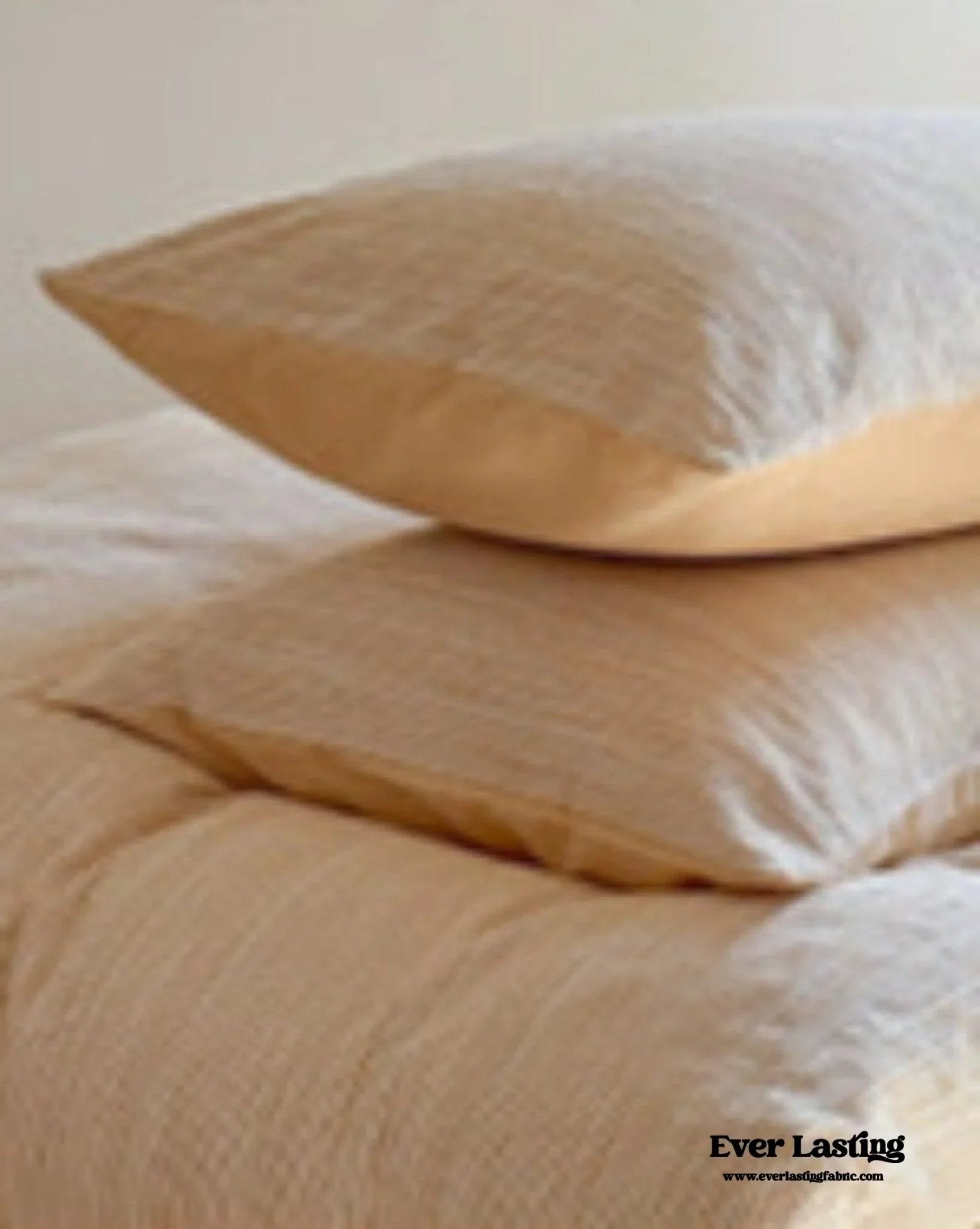 Emma Duo Striped Jacquard Bedding Set / Light Pink Ever Lasting