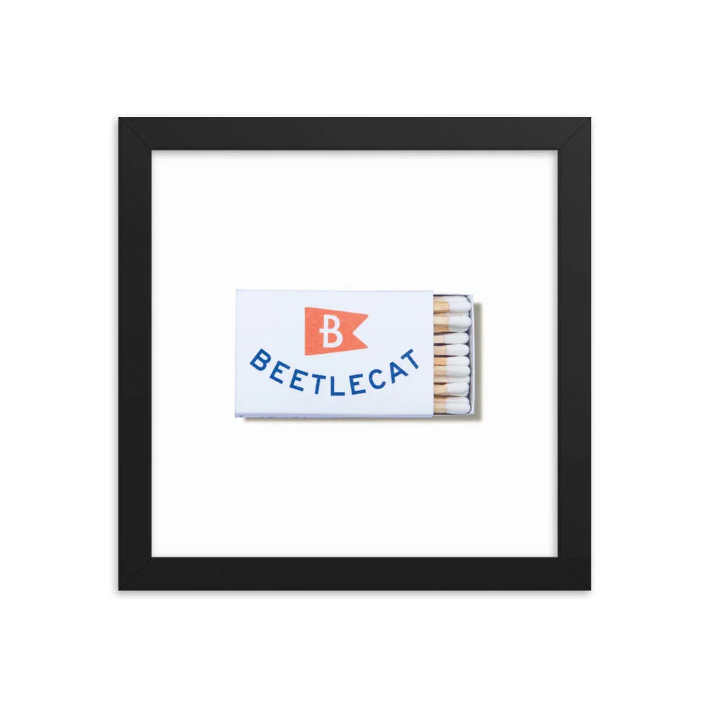 Beetlecat Framed Print matchbook photos