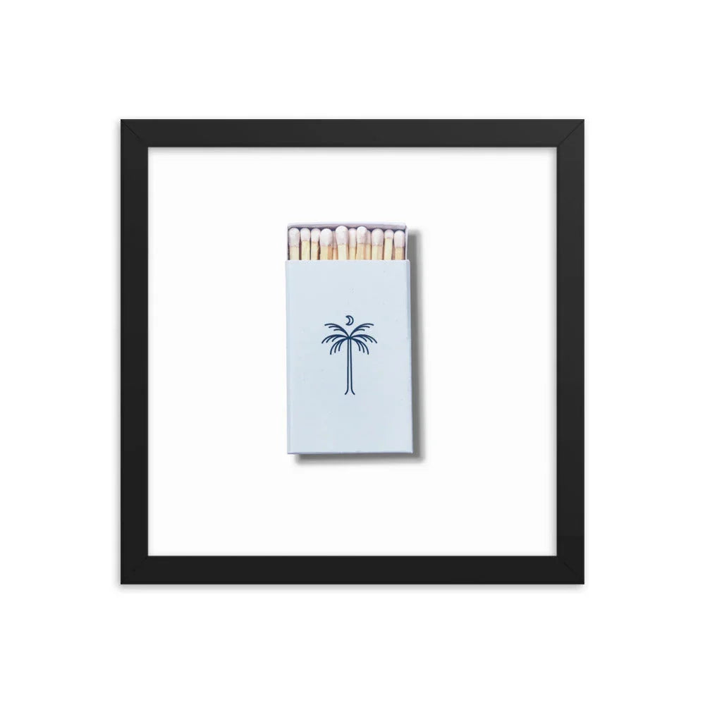 Island Provisions Framed Print matchbook photos