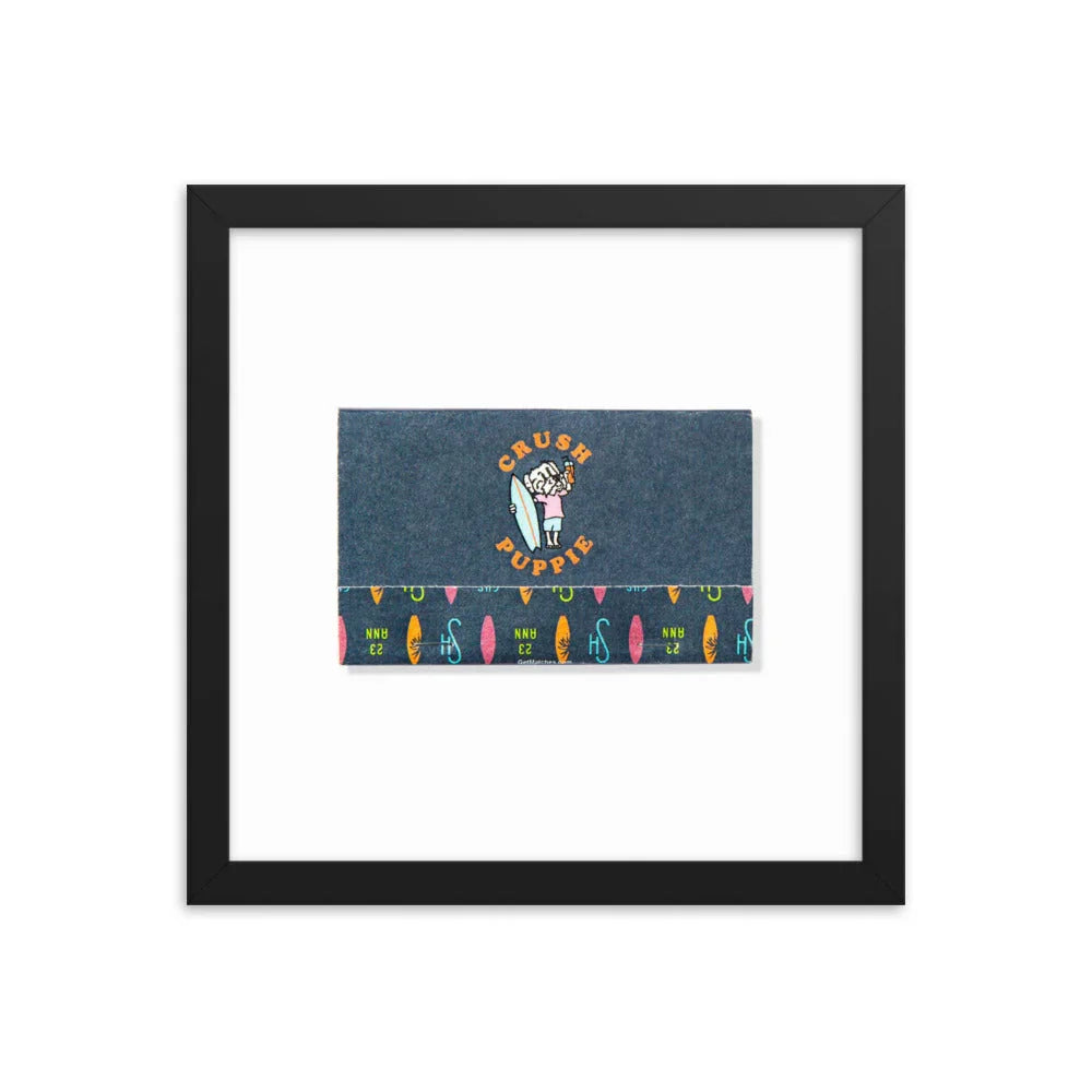 Sharehouse Framed Print matchbook photos