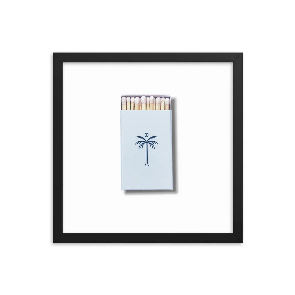 Island Provisions Framed Print matchbook photos