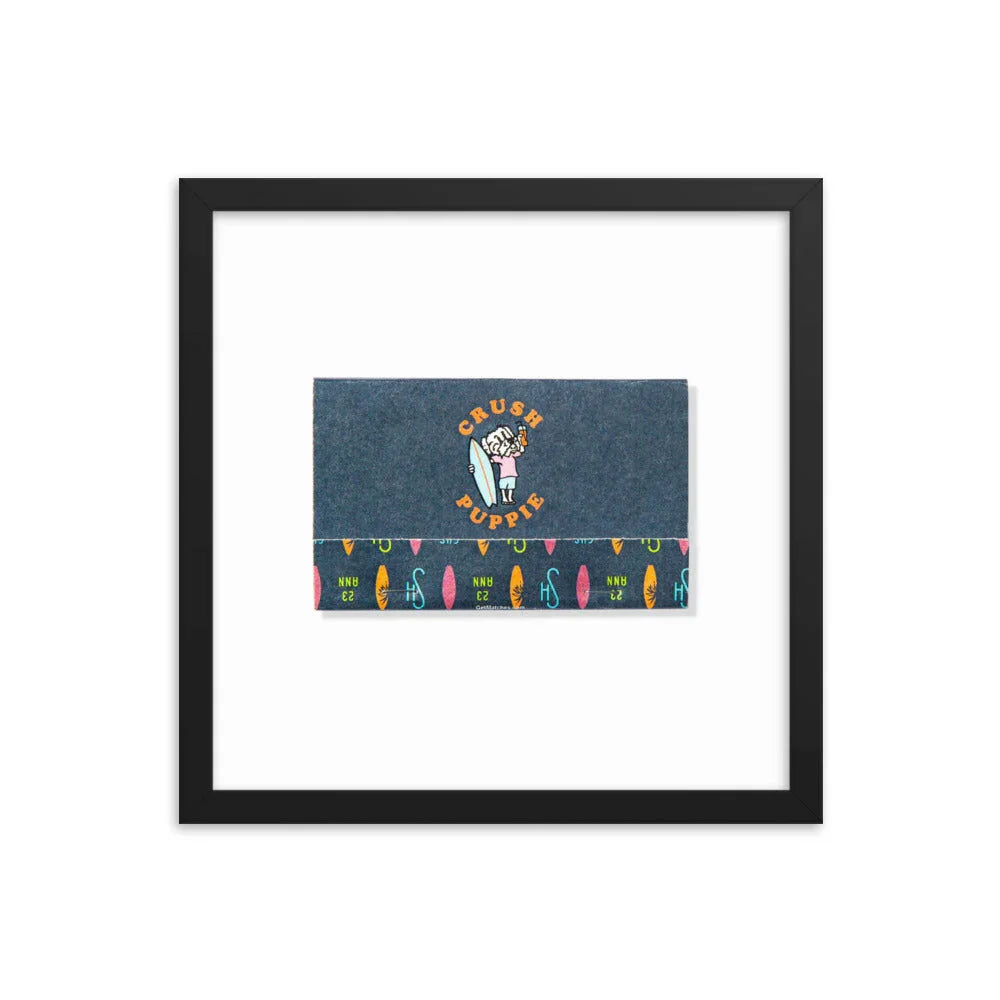 Sharehouse Framed Print matchbook photos