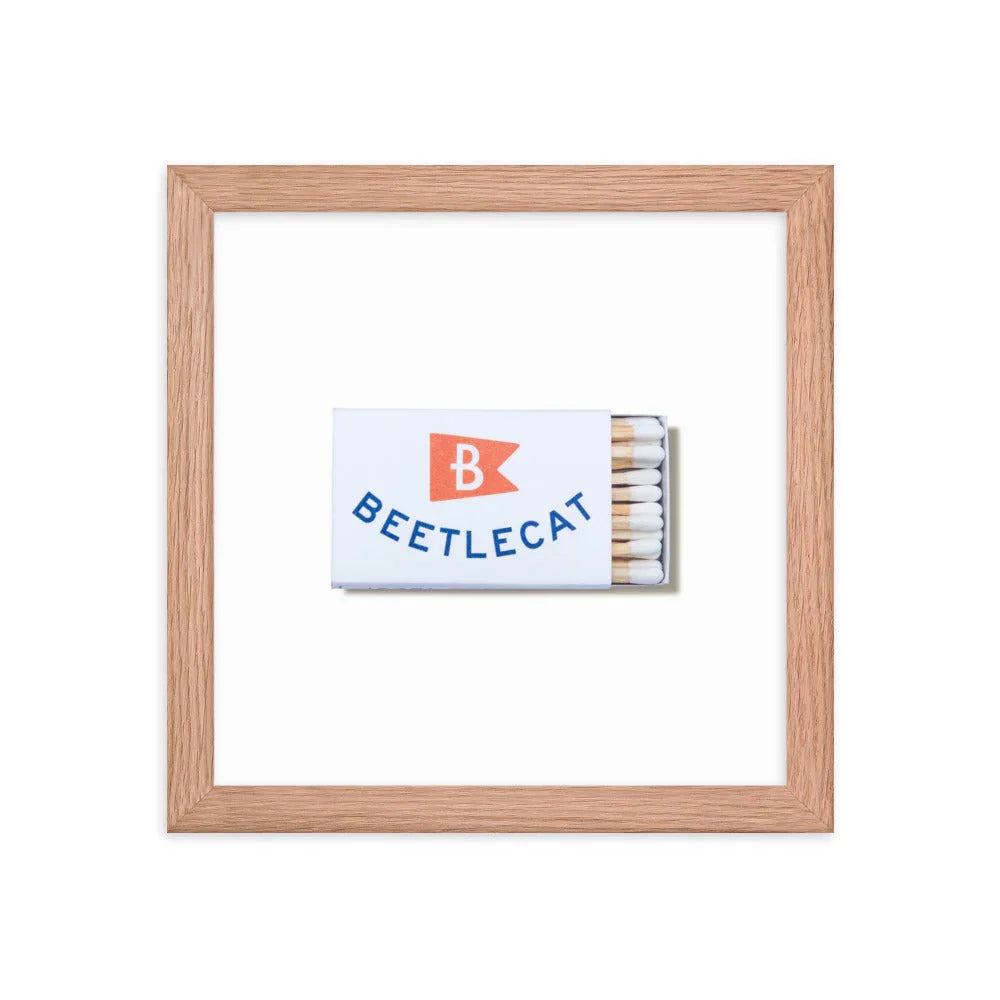 Beetlecat Framed Print matchbook photos