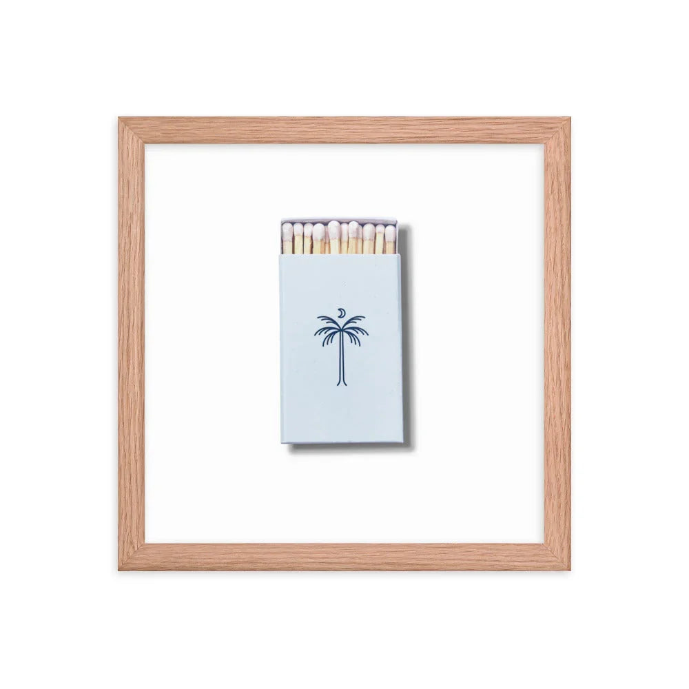 Island Provisions Framed Print matchbook photos