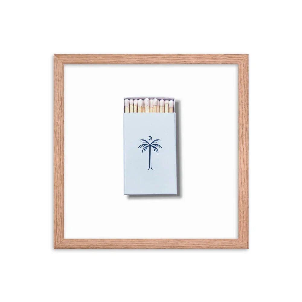 Island Provisions Framed Print matchbook photos