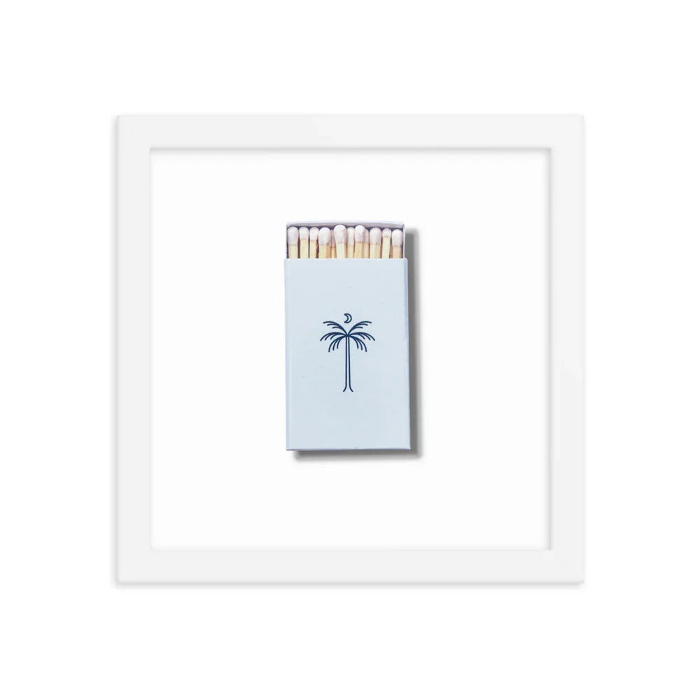 Island Provisions Framed Print matchbook photos