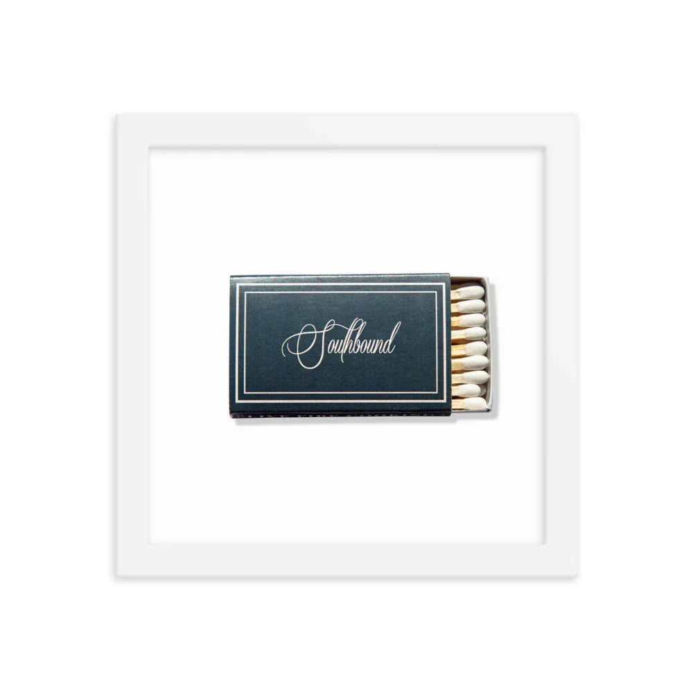 Southbound Framed Print matchbook photos