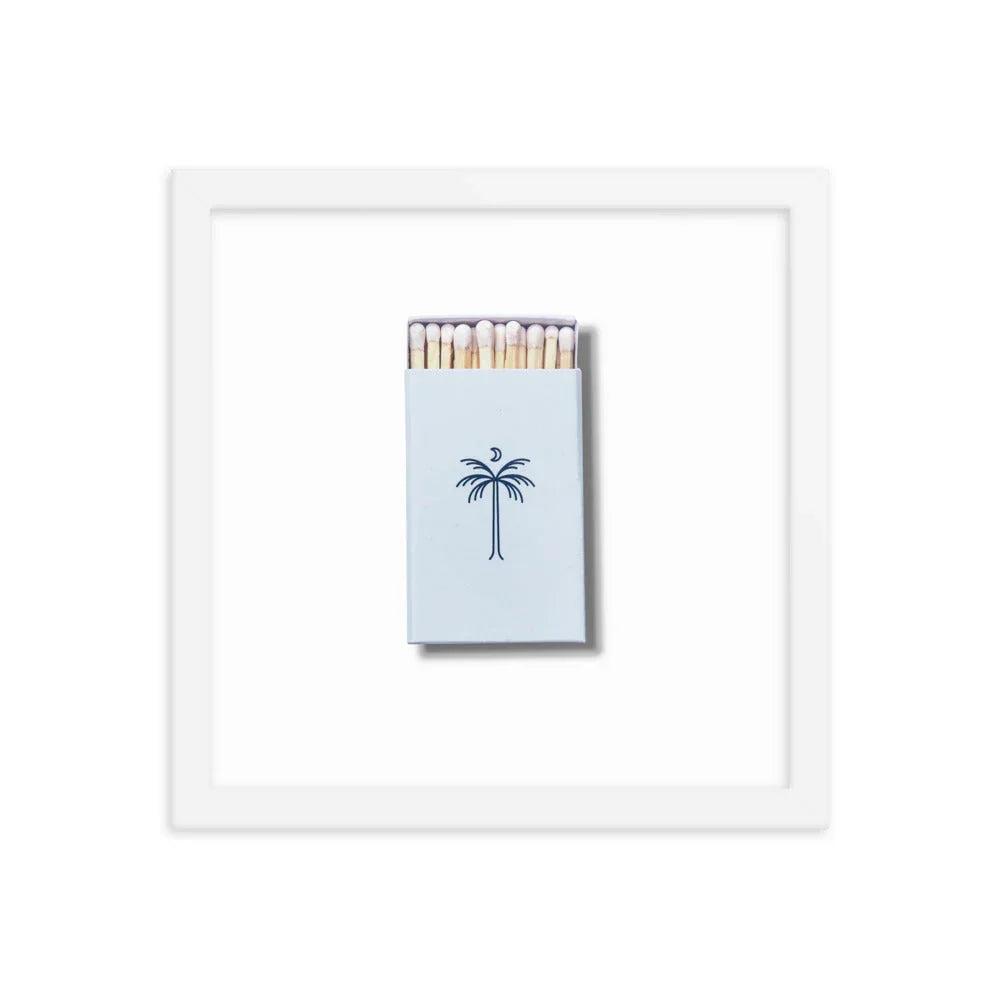 Island Provisions Framed Print matchbook photos