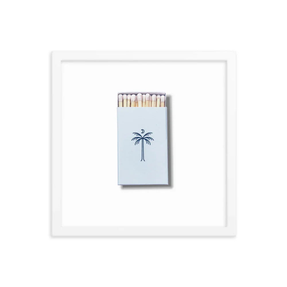 Island Provisions Framed Print matchbook photos