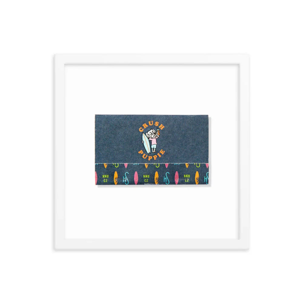 Sharehouse Framed Print matchbook photos