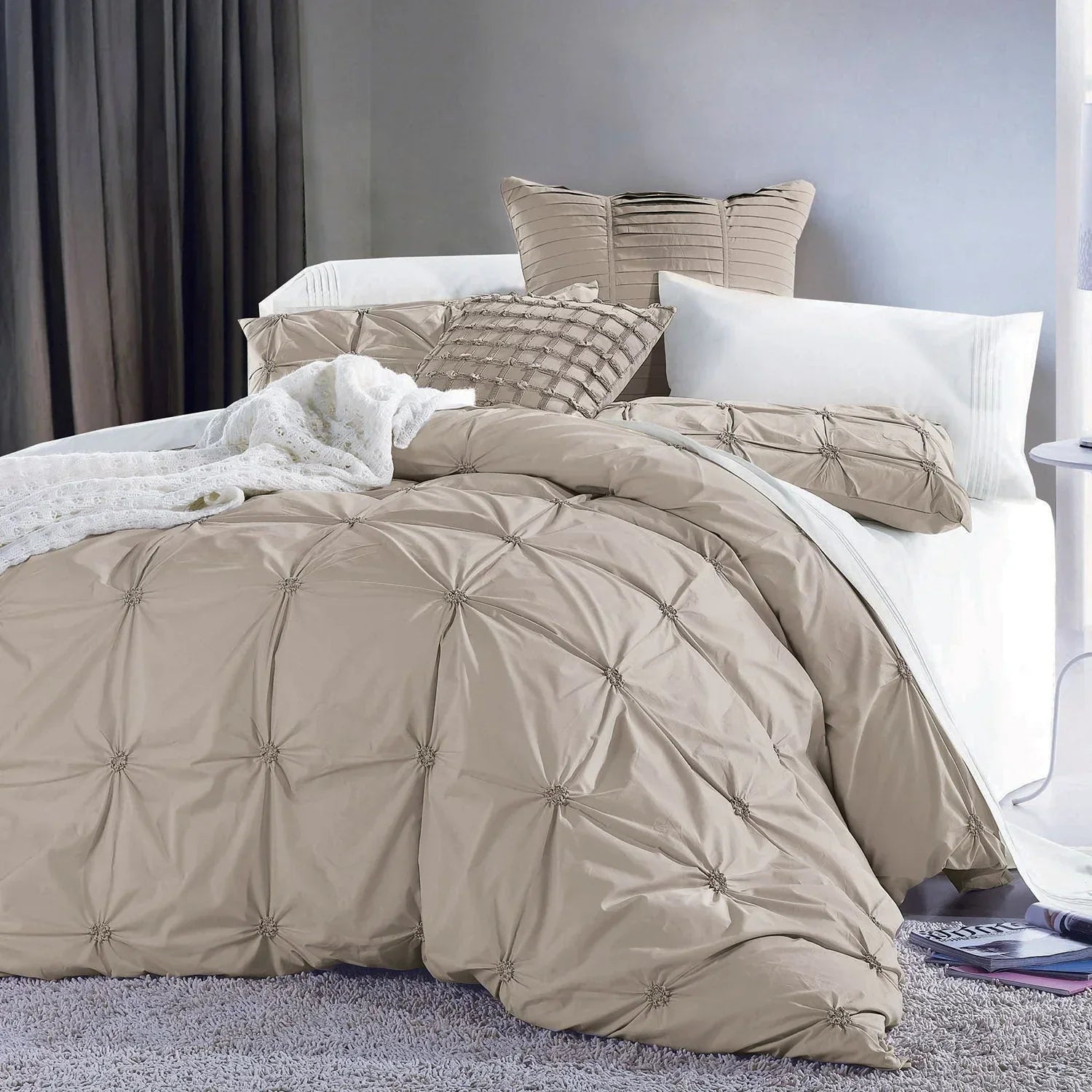 Epoque Embroidered Duvet Set Mélange Home