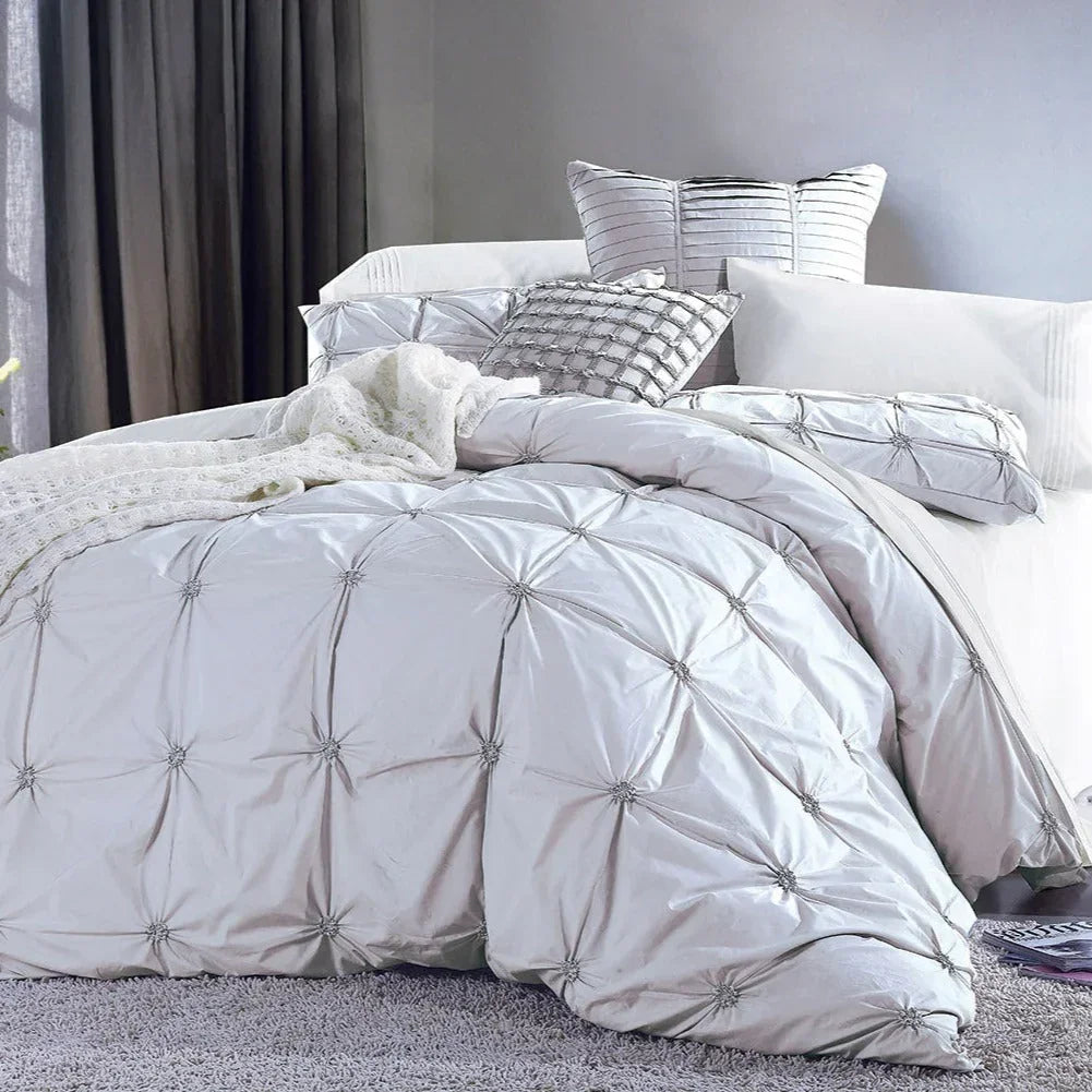 Epoque Embroidered Duvet Set Mélange Home