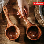 [Ergonomic Kitchen Spoon] 1pc Kitchen Spoon - Ergonomic Handle, Durable Construction | Non-Slip Grip, Compact Design for Precise Measuring, Scooping, Serving - Ideal for Baking, Cooking, Soup Serving - Safe for Home & Profess House Of Avana