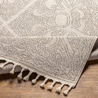 Birdwood Cream & Brown Area Rug Hauteloom