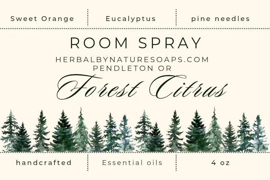 Essential oil room & linen spray